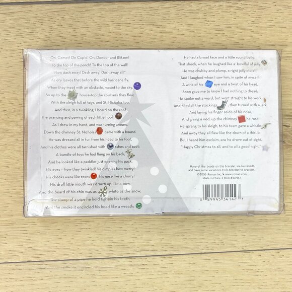 Roman Inc 2006 The Night Before Christmas Charm Bracelet - Picture 4 of 5